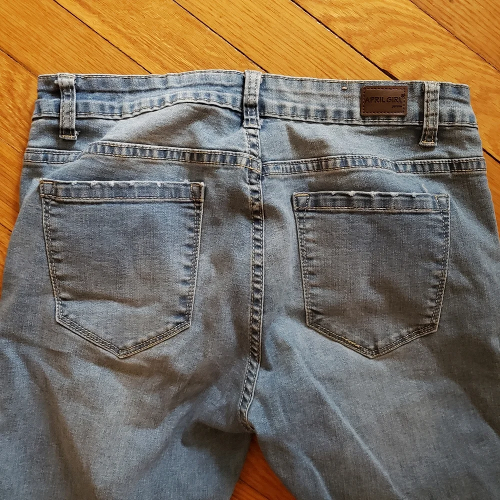 April Girl Ankle Jeans Size 7 - Picture 6 of 8